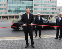 Prezident İlham Əliyev açılış etdi – FOTO