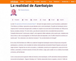 Azərbaycanlı diplomatdan erməni əsilli jurnalistə tutarlı cavab