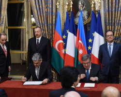 Azərbaycan-Fransa arasında imzalanan sənədlər