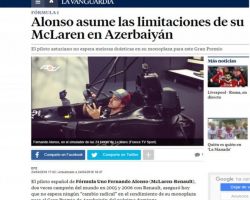 Fernando Alonso Azərbaycan Qran-Prisindən danışıb