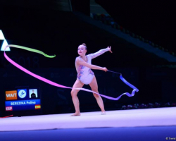 Bakıda bədii gimnastika üzrə Dünya Kubokunda ikinci yarış günü başladı