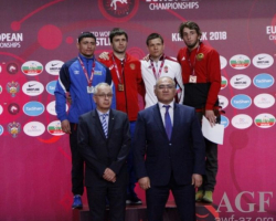 Rəsul Çunayev Avropa çempionatının gümüş medalına sahib olub
