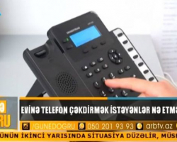 “2015-dən bəri gələn yoxdur” – Evinə telefon xətti çəkdirmək istəyənlərin PROBLEMİ – VİDEO