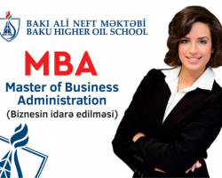Bakı Ali Neft Məktəbində MBA proqramına qəbul davam edir