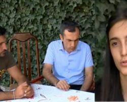  Kələ-kötür yollarla  Aynurun yaşadığı  həyətə çatdıq - Video