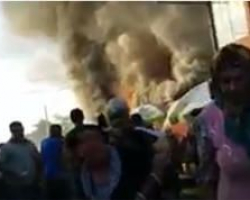 FHN: Lənkəranda bazarda baş verən yanğın söndürülüb 
