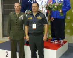 Azərbaycan idmançıları hərbçilər arasında güləş üzrə dünya çempionatının ilk günündə beş medal qazanıblar