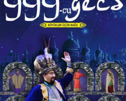 Təbrizli aktyor Musiqili Teatrın “999-cu gecə”sində