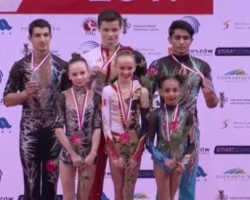 Gimnastlarımız Avropa çempionatında 3 medal qazandılar 