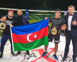 Azərbaycan idmançısı Ukraynada “World MMA Network Maxmix” turnirinin qalibi olub