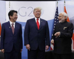 Şinzo Abe və Donald Tramp “G-20” Sammiti çərçivəsində görüşüblər