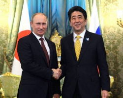 Şinzo Abe Vladimir Putinlə görüşmək üçün Rusiyaya yollanır