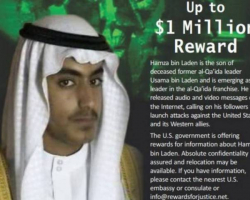 ABŞ Osama bin Ladenin oğlunun yerini xəbər verənə 1 milyon dollar vəd edib