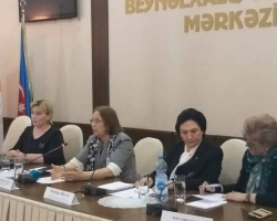 Yeni Azərbaycan Partiyasının Qadınlar Şurasının iştirakı ilə dəyirmi masa keçirilib