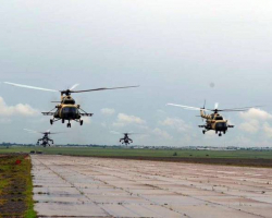 Azərbaycan hərbi helikopterləri Türkiyəyə yola düşüb