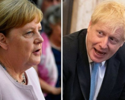 Merkel və Boris Conson arasında telefon danışığı olub