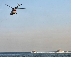 İran gəmisinin qəzaya uğradığı yerə FHN-nin 2 helikopteri cəlb olunub
