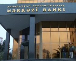 Mərkəzi Bank depozit hərracında 250 milyon manat cəlb etməyi nəzərdə tutur