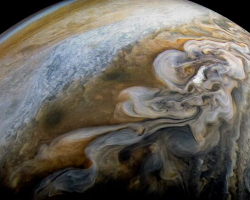 NASA Yupiterdə buludların möhtəşəm hərəkətini göstərib - VİDEO