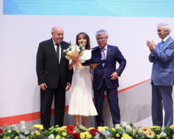 AMEA-nın vitse-prezidenti Nərgiz Paşayeva “Birlik ulduzları” mükafatı ilə təltif edilib