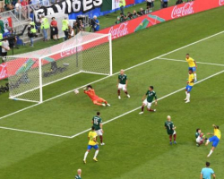 “Rusiya 2018”: Braziliya yığması dörddəbir finala vəsiqəni iki qolla təmin edib 