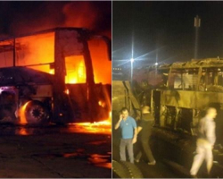 İranda avtobus yük maşını ilə toqquşdu: 27 sərnişin ölüb - VİDEO
