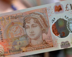  Böyük Britaniyada 10 funt dəyərində plastik banknot dövriyyəyə buraxılacaq