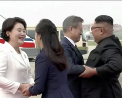 Cənubi Koreya prezidentinin Şimali Koreyaya səfəri başlayıb