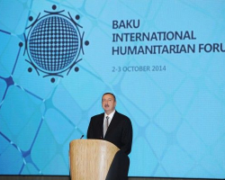 IV Bakı Beynəlxalq Humanitar Forumunda Prezident İlham Əliyevin çıxışının TAM MƏTNİ