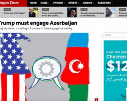 “The Washington Times”: ABŞ Azərbaycanla daha sıx əməkdaşlıq etməlidir