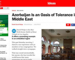 “Time” jurnalı: “Azərbaycan Yaxın Şərqdə tolerantlıq vadisidir”