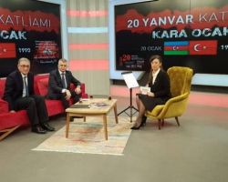 Türkiyənin “Bengü türk” kanalının “Azərbaycan ruzigarı” verilişi 20 Yanvar faciəsinə həsr olunub