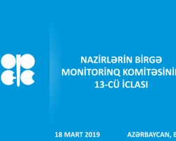 Azərbaycan Prezidentinin təşəbbüsü ilə OPEC+ ölkələri ilk dəfə Bakıda toplaşır