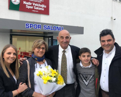 Mustafa Vəkilovun oğlunun adına Türkiyədə idman salonu açıldı - FOTO