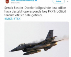 Türkiyədə beş PKK terrorçusu zərərsizləşdirilib