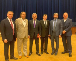 Milli Karate Federasiyasının prezdeinti Moskvada ənənəvi “Qızıl kəmər” mükafatının təqdimatında iştirak edib