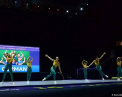 Bakıda aerobika gimnastikası üzrə 11-ci Avropa çempionatı start götürüb