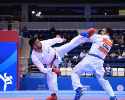 Azərbaycan karateçisi Asiman Qurbanlı “Minsk 2019”da ölkəmizin aktivinə 5-ci qızıl medalı yazdırıb