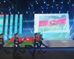 XV Avropa Gənclər Yay Olimpiya Festivalının təntənəli açılış mərasimi keçirilir