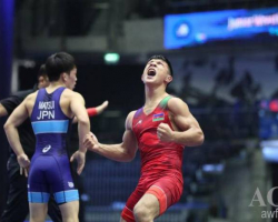 Zaur Əliyev dünya çempionatında gümüş medal qazanıb