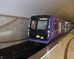 Bakı metrosunda daha iki qatar xəttə buraxılıb