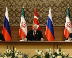Ankarada Rusiya, İran və Türkiyə prezidentlərinin üçtərəfli Sammiti başa çatıb