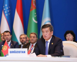 Şaripoviç Jeenbekov: Qırğızıstan bizim türkdilli ölkələrdən olan tərəfdaşlarımız üçün həmişə açıq olacaq