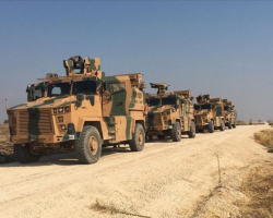 Türkiyə və Rusiya hərbçiləri Suriyada birgə patrula başlayıb