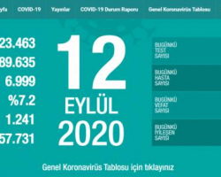 Bu günədək Türkiyədə 7 minədək insan koronavirusdan həyatını itirib