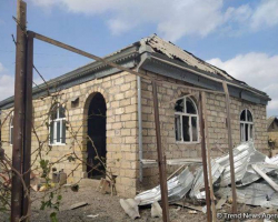 Ermənistanın yaşayış məntəqələrini atəşə tutması nəticəsində 3064 ev yararsız hala düşdü