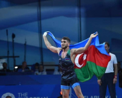 Hacı Əliyev II Avropa Oyunlarının qızıl medalını qazandı