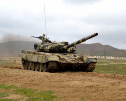 Azərbaycan Ordusunun ən yaxşı tank bölüyü müəyyənləşib 